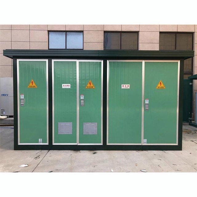 冷水滩1600KVA欧式箱式变压器